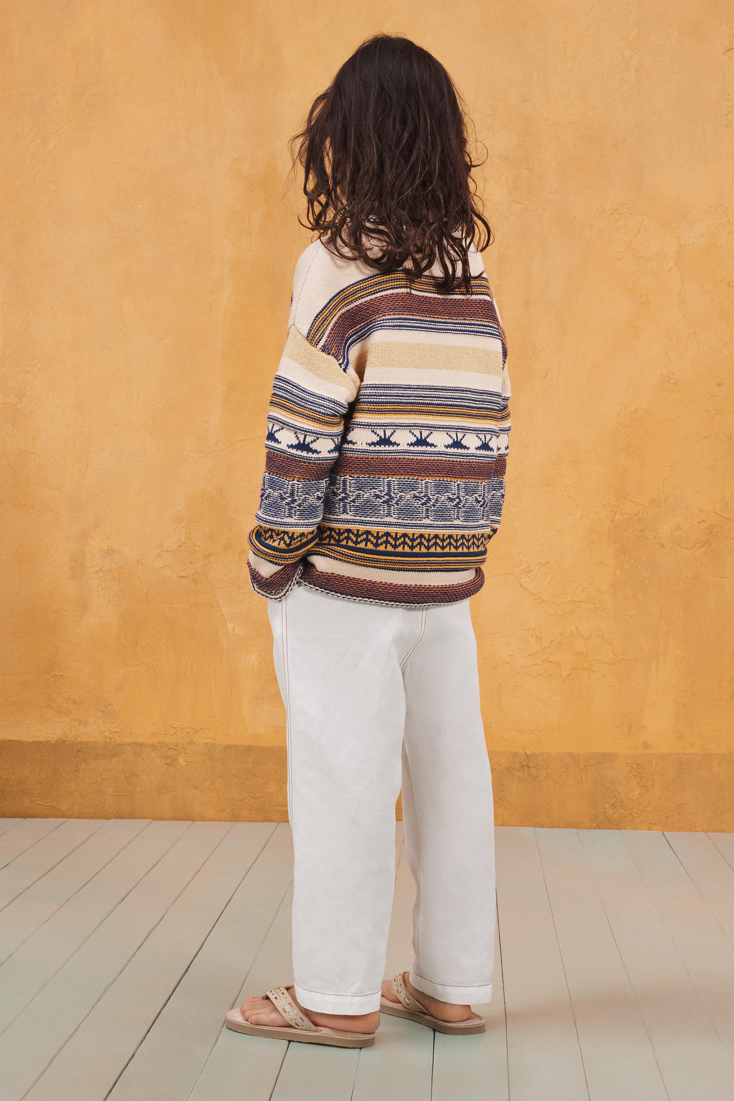 LIMITED EDITION JACQUARD KNIT SWEATER