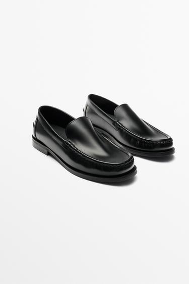 Smooth leather loafer — Black 2