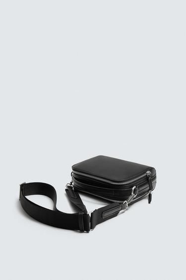 SAC BANDOULIÈRE TEXTURÉ - Noir de Zara - Image 3