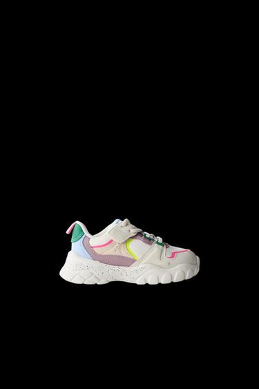 Zara COLOR SNEAKERS - White - Image 0