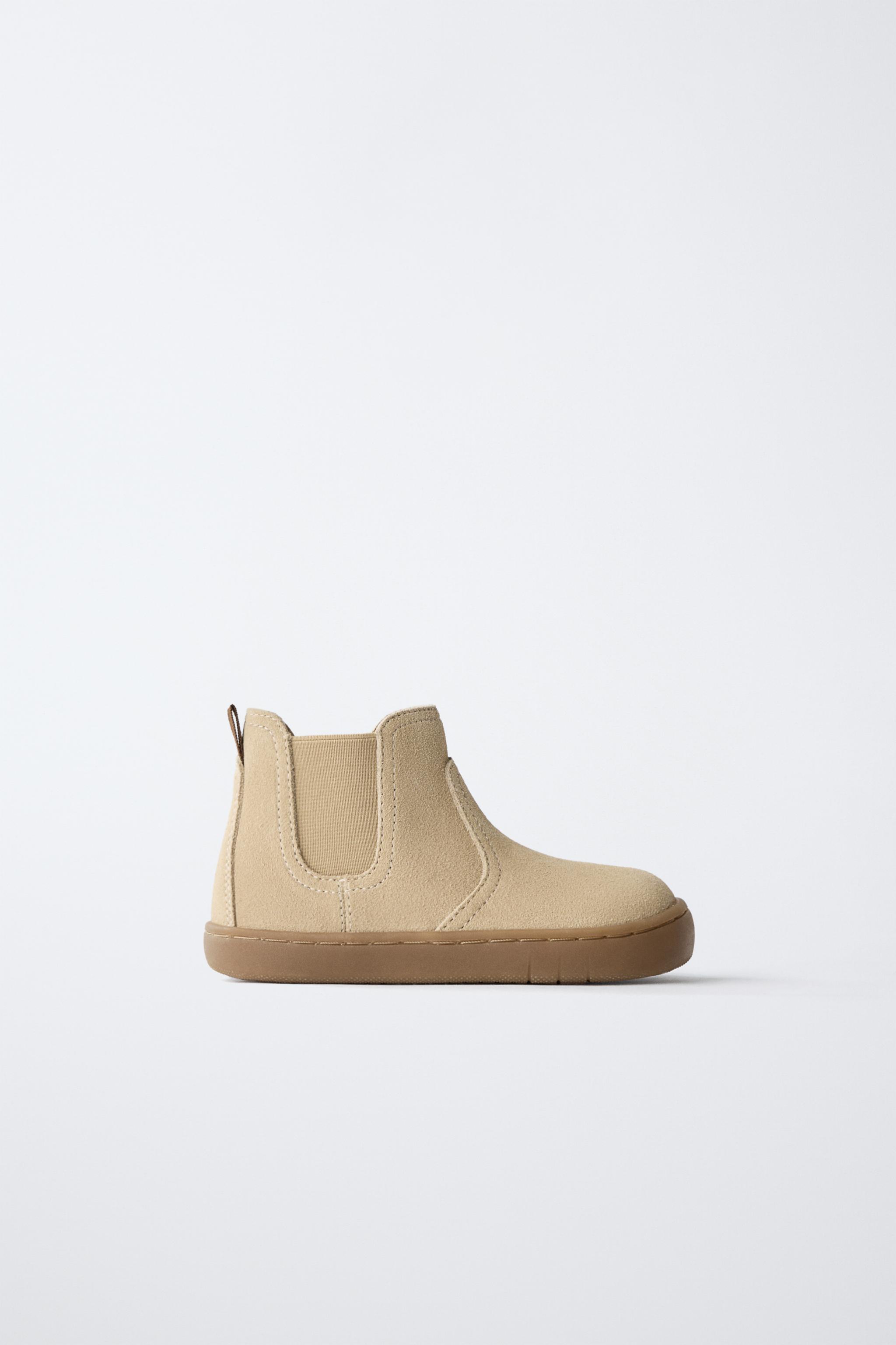 Barefoot Leather Boots - Sand Brown