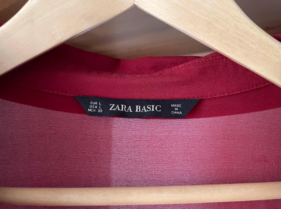 OVERSIZE SILK BLOUSE - Image 3