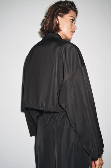 VESTE COURTE ZW COLLECTION - Noir de Zara - Image 2