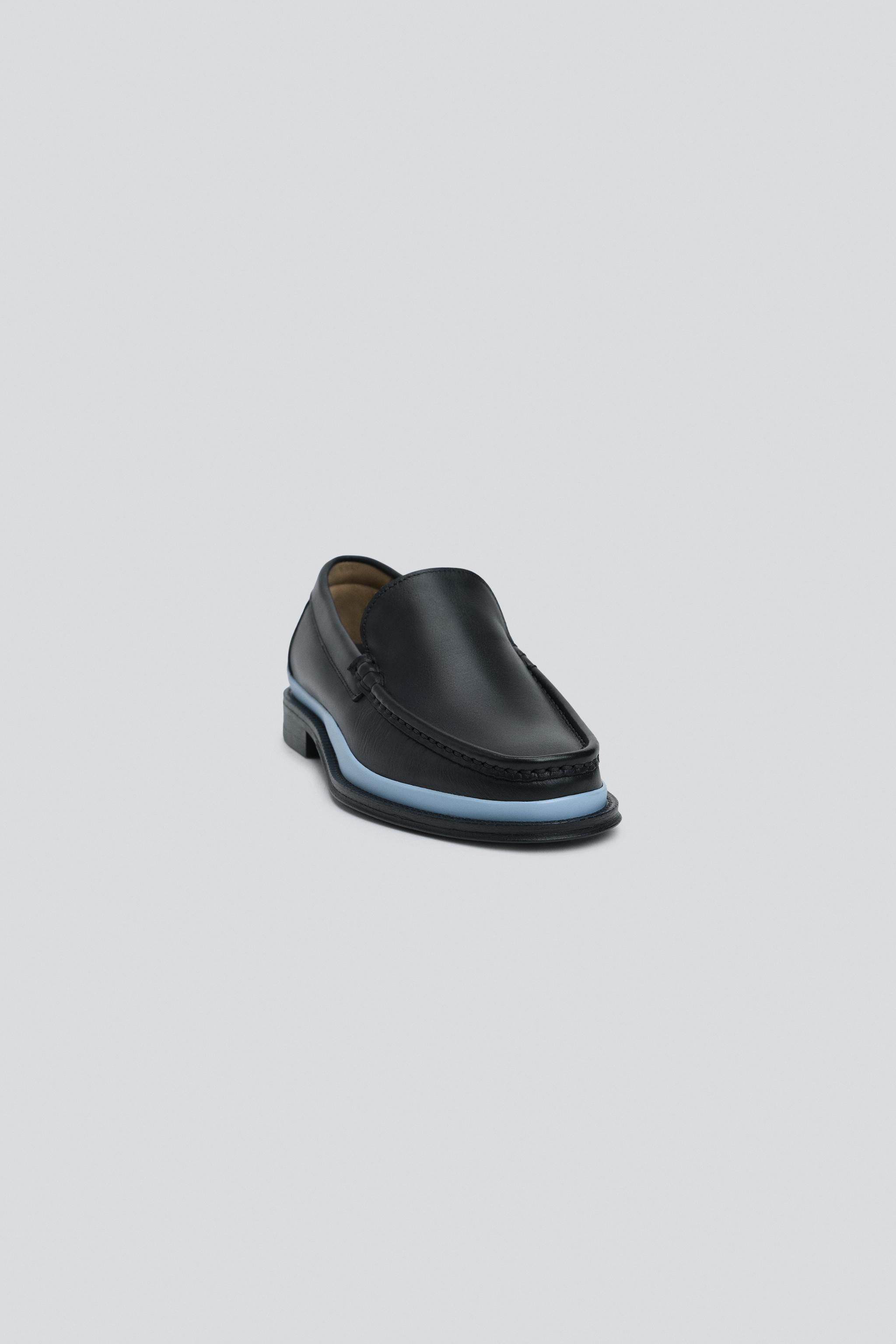 MOCASSINS EN CUIR