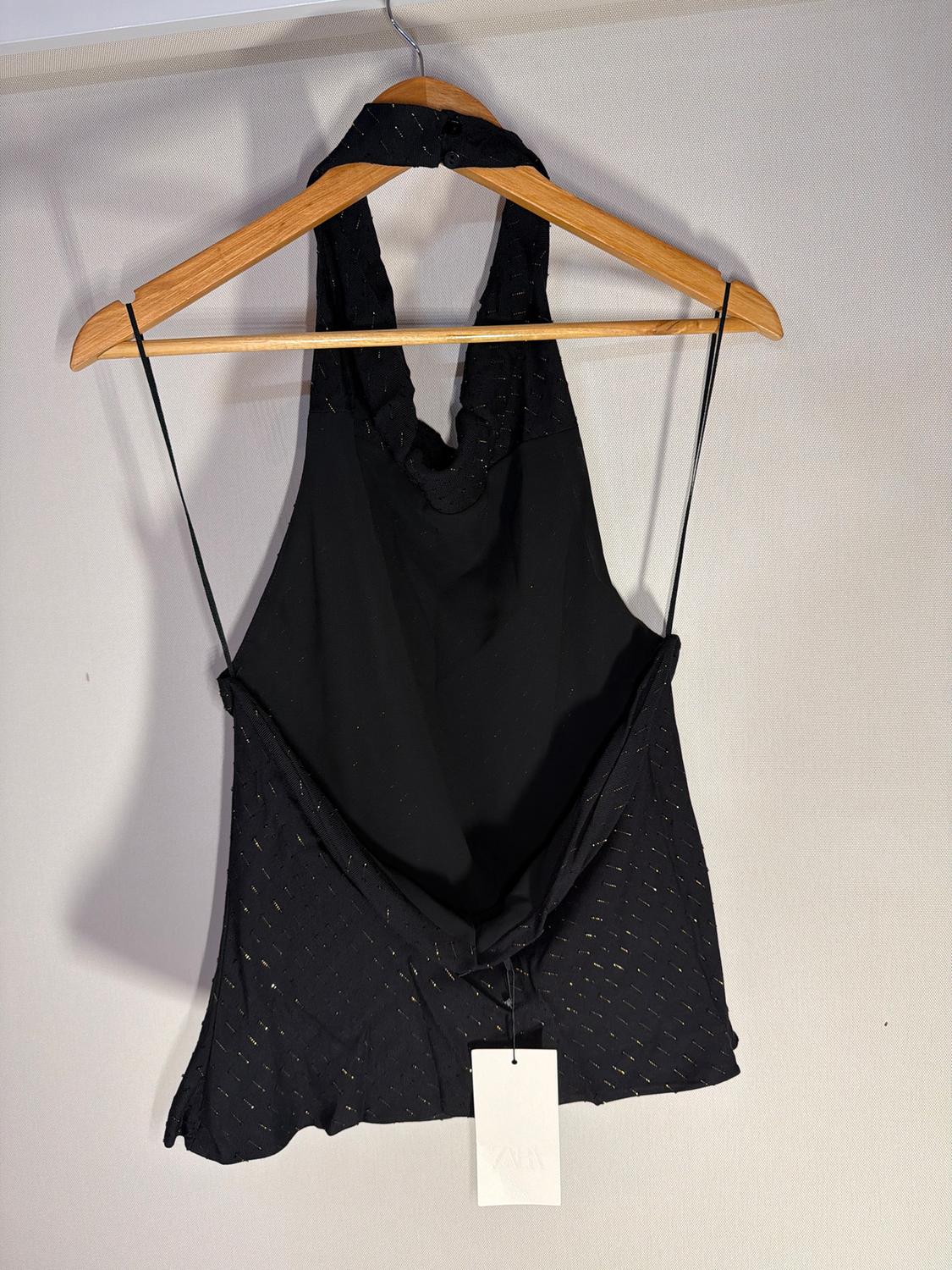 TOP HALTER HILO METALIZADO - Image 3