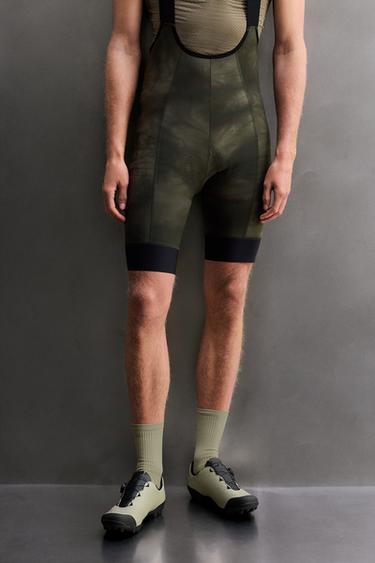 GRAVEL CYCLING BIB SHORTS - Black by Zara