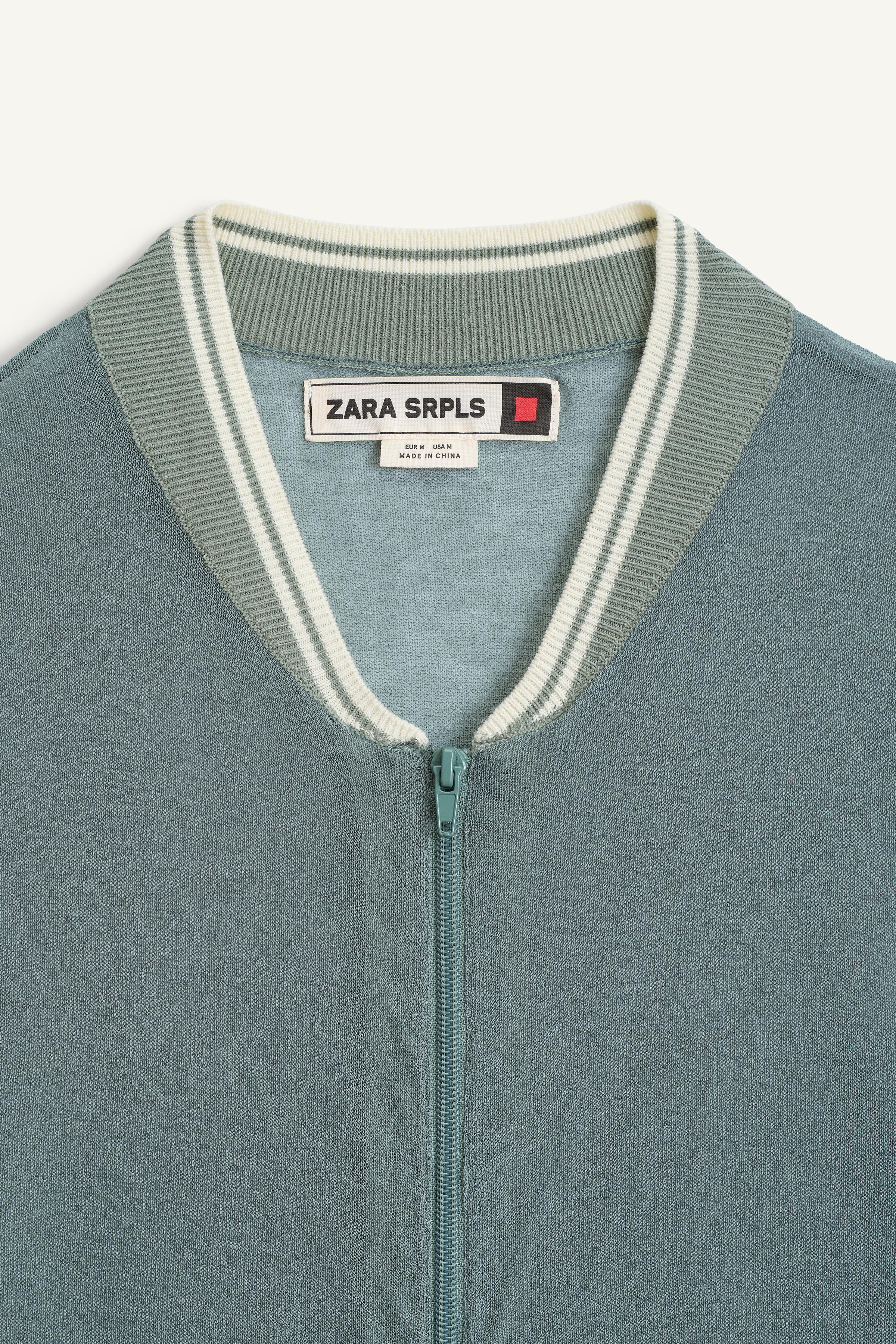 KNT BMBR 14 - Gray green | ZARA United States KNT BMBR 14 - Gray green | ZARA United States