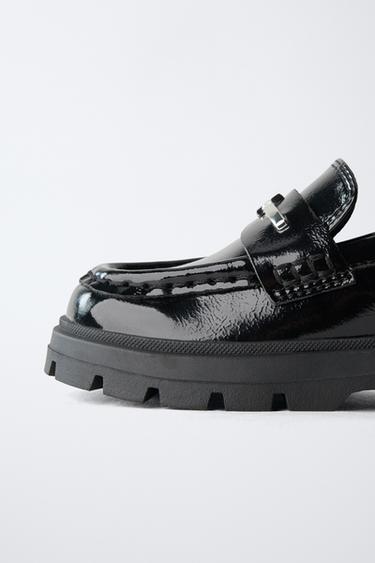 LOAFERS WITH STAR DETAIL - Black by Zara - Image 5