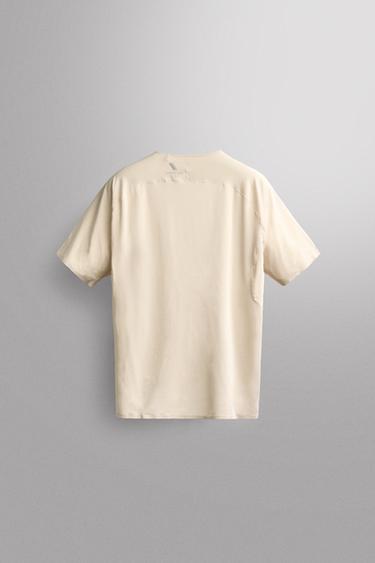 CAMISETA TÉCNICA ESTRUCTURA - Crudo de Zara