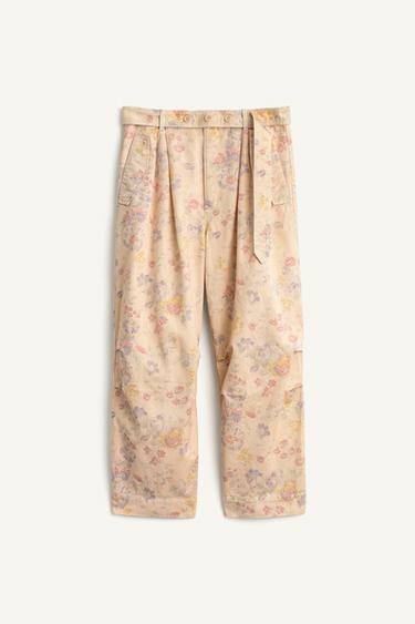FLWRS PNT CTTN - Printed by Zara