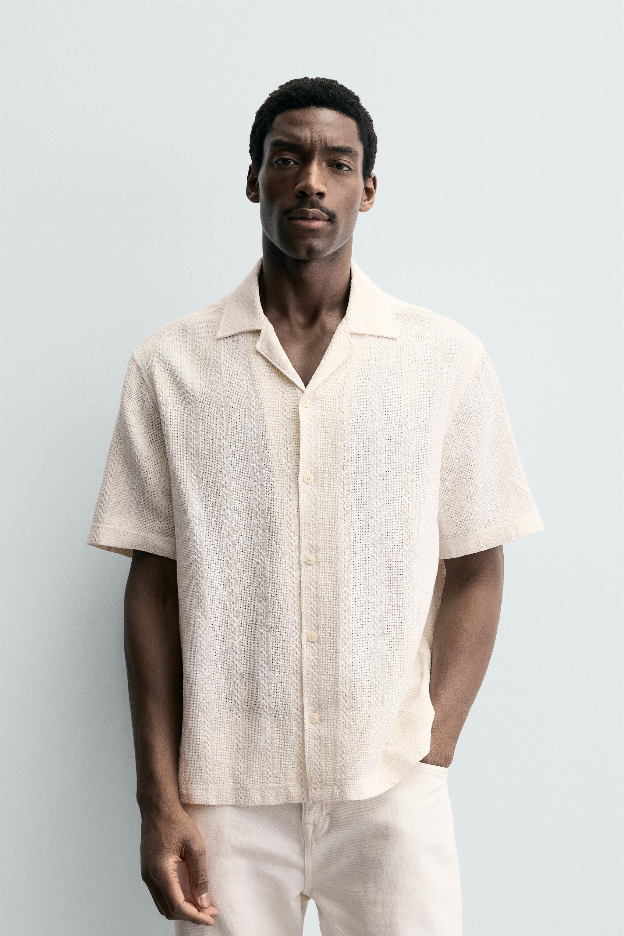 camisas zara hombre