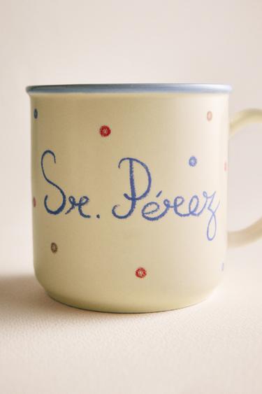 TASSE EN CÉRAMIQUE POUR ENFANTS MR. PÉREZ - Multicolore de Zara - Image 5