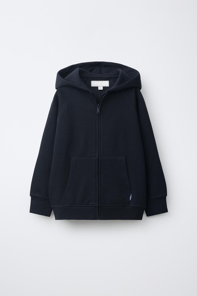 Sudadera cremallera capucha