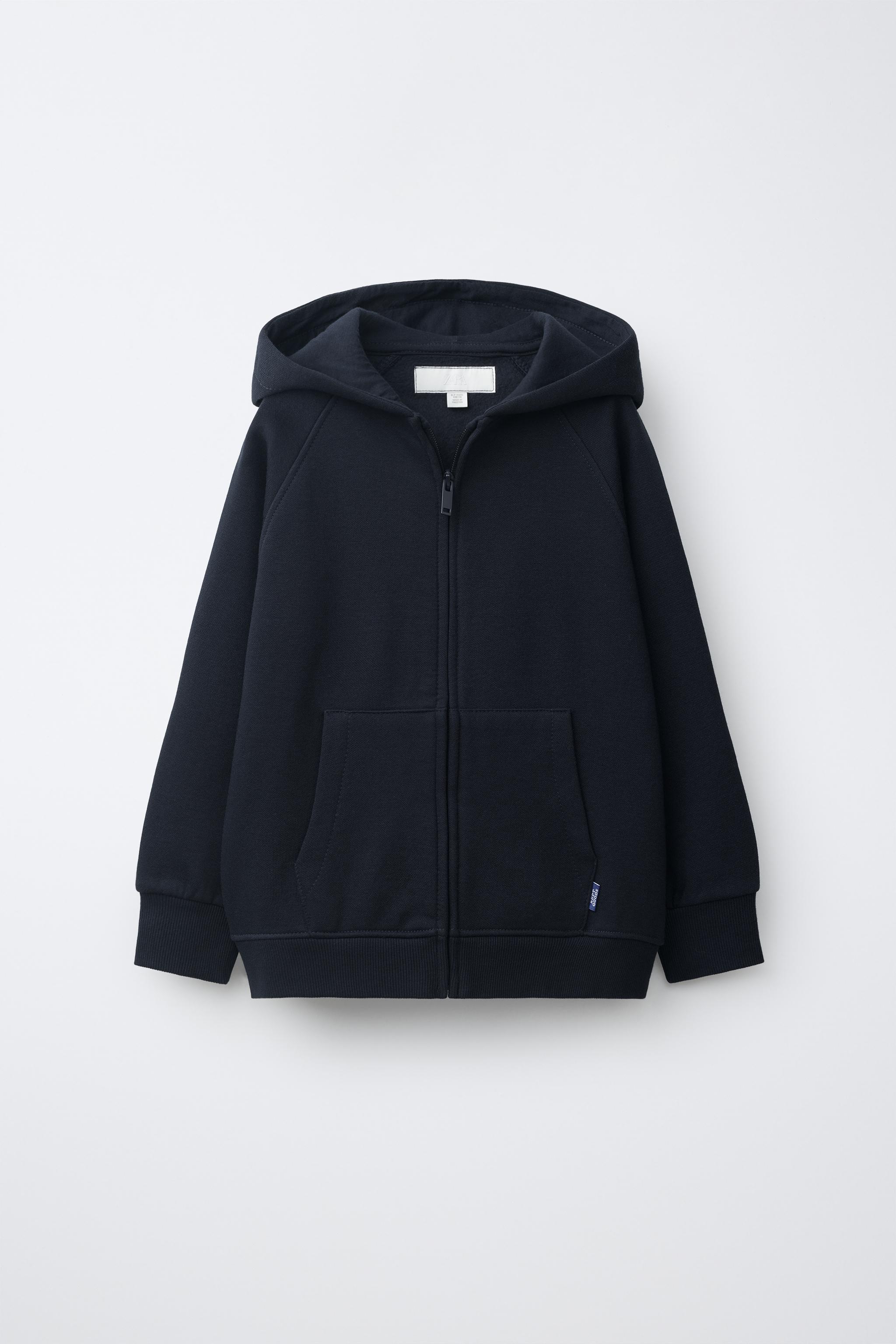 SWEAT ZIPPÉ À CAPUCHE