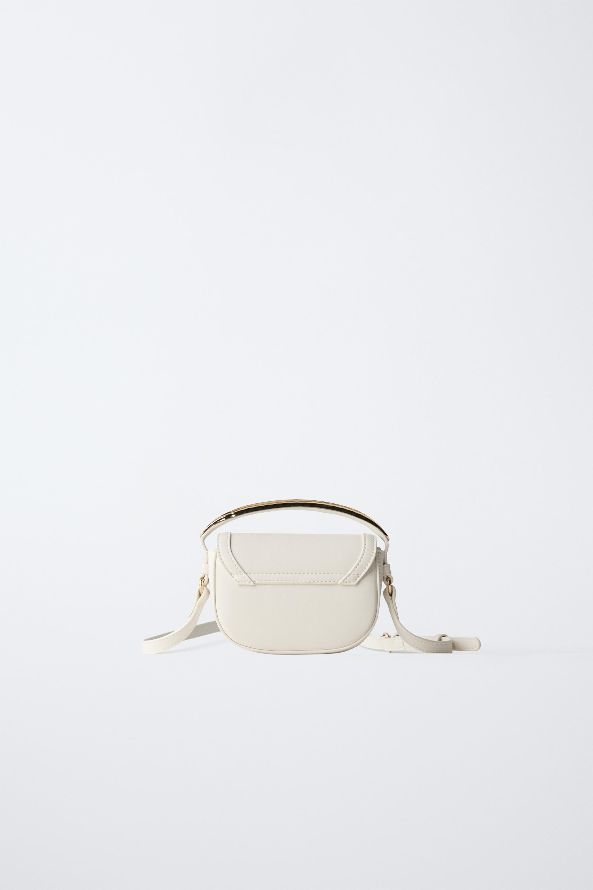 Zara White Leather Belt Bag white size 90 Zara White Bags & Handbags for Women for sale | eBay main image 4