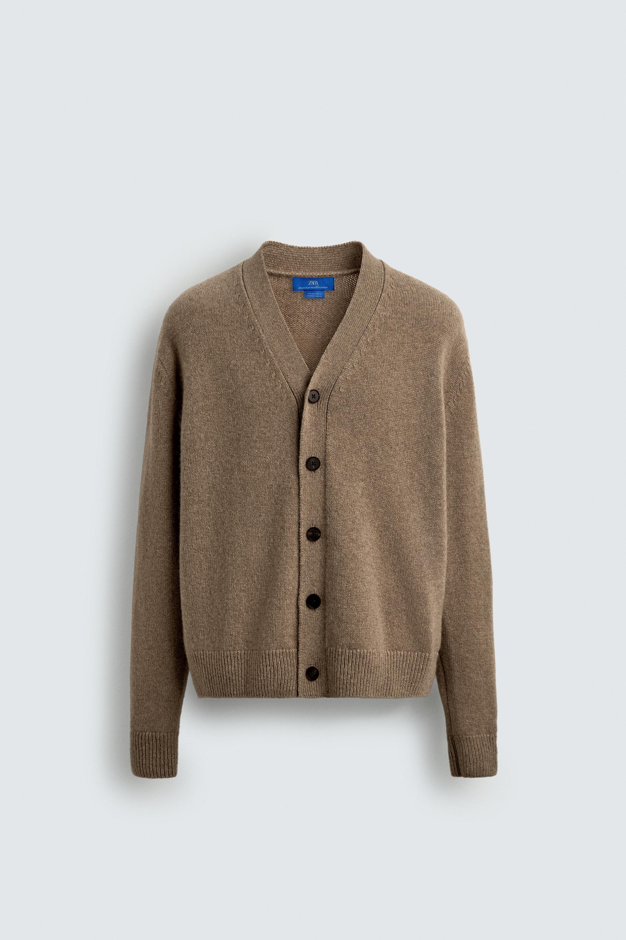100% CASHMERE CARDIGAN AARON LEVINE X ZARA