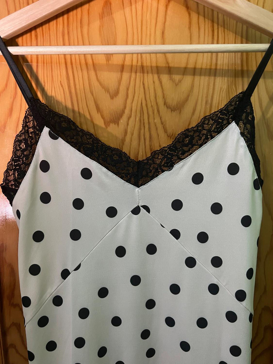 POLKA DOT CAMISOLE DRESS - Image 3