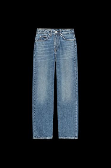 TRF MOM HIGH-WAIST JEANS - Blue by Zara - Image 0