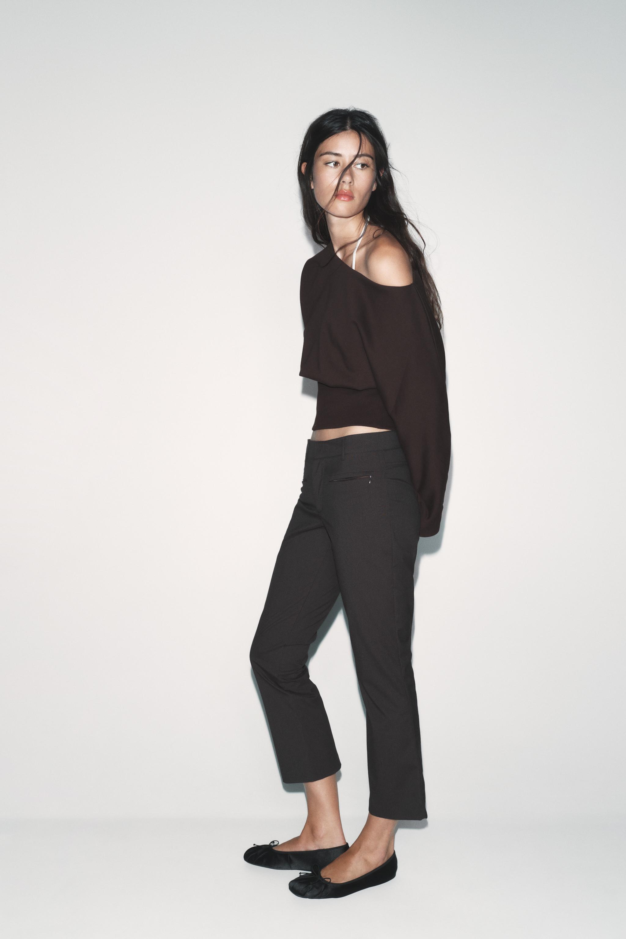 ASYMMETRIC COTTON SWEATSHIRT
