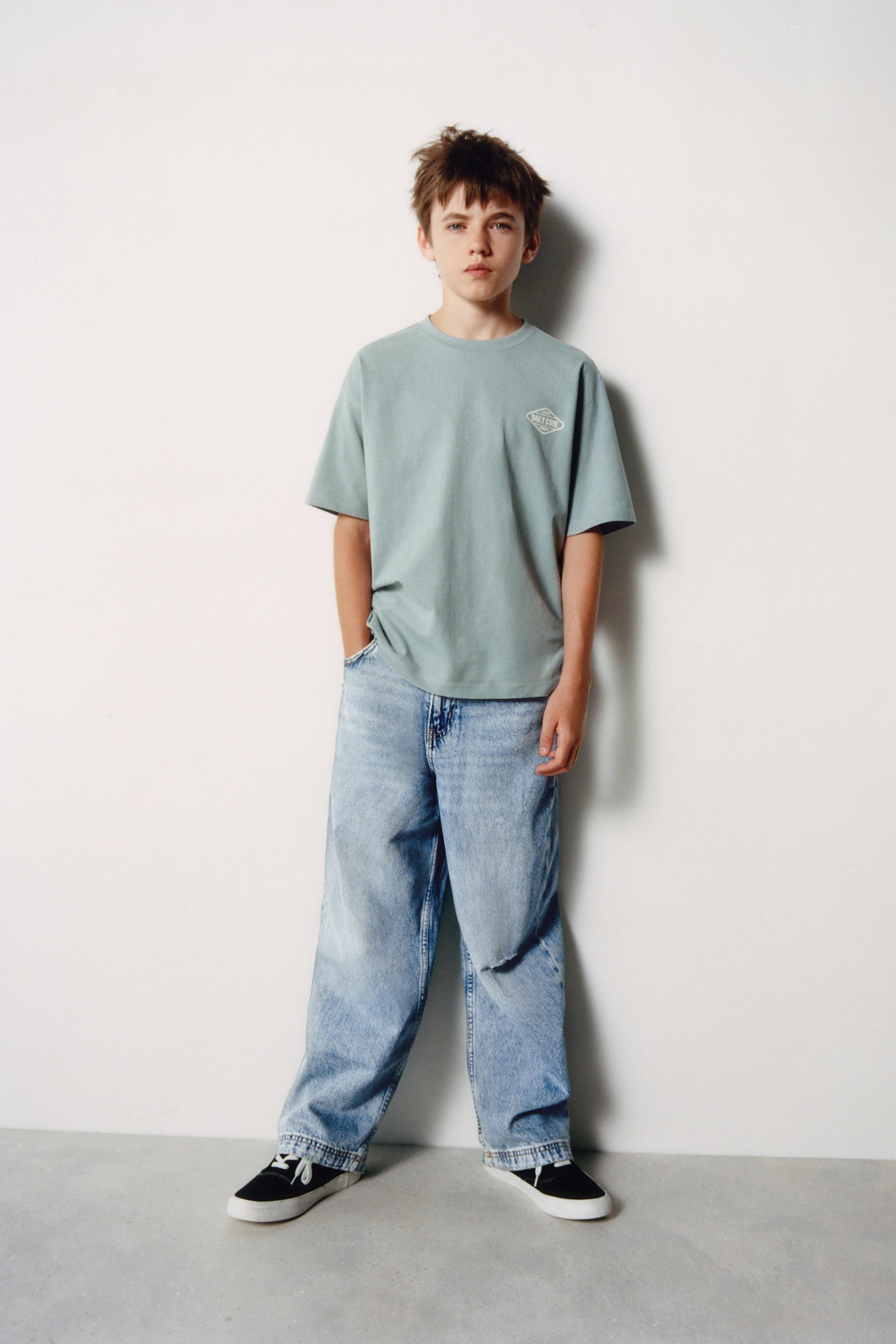 メルケメ様おまとめ ノースフェイスTシャツ2枚 & ZARA kids パンツ 6～14歳/ ベーシックTシャツ2枚セット - オフホワイト | ZARA