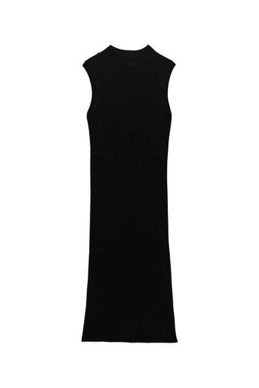 VESTIDO MIDI RIB