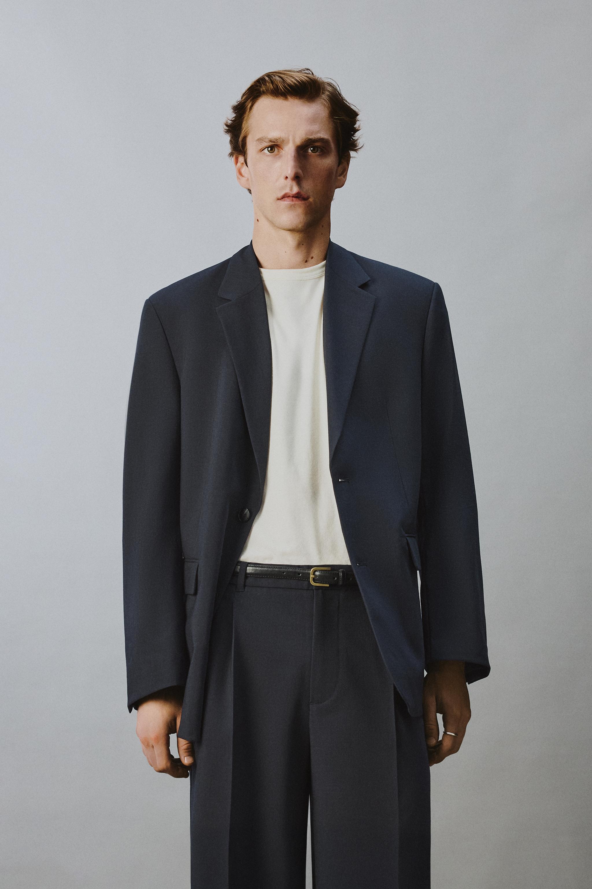RELAXED FIT SUIT BLAZER