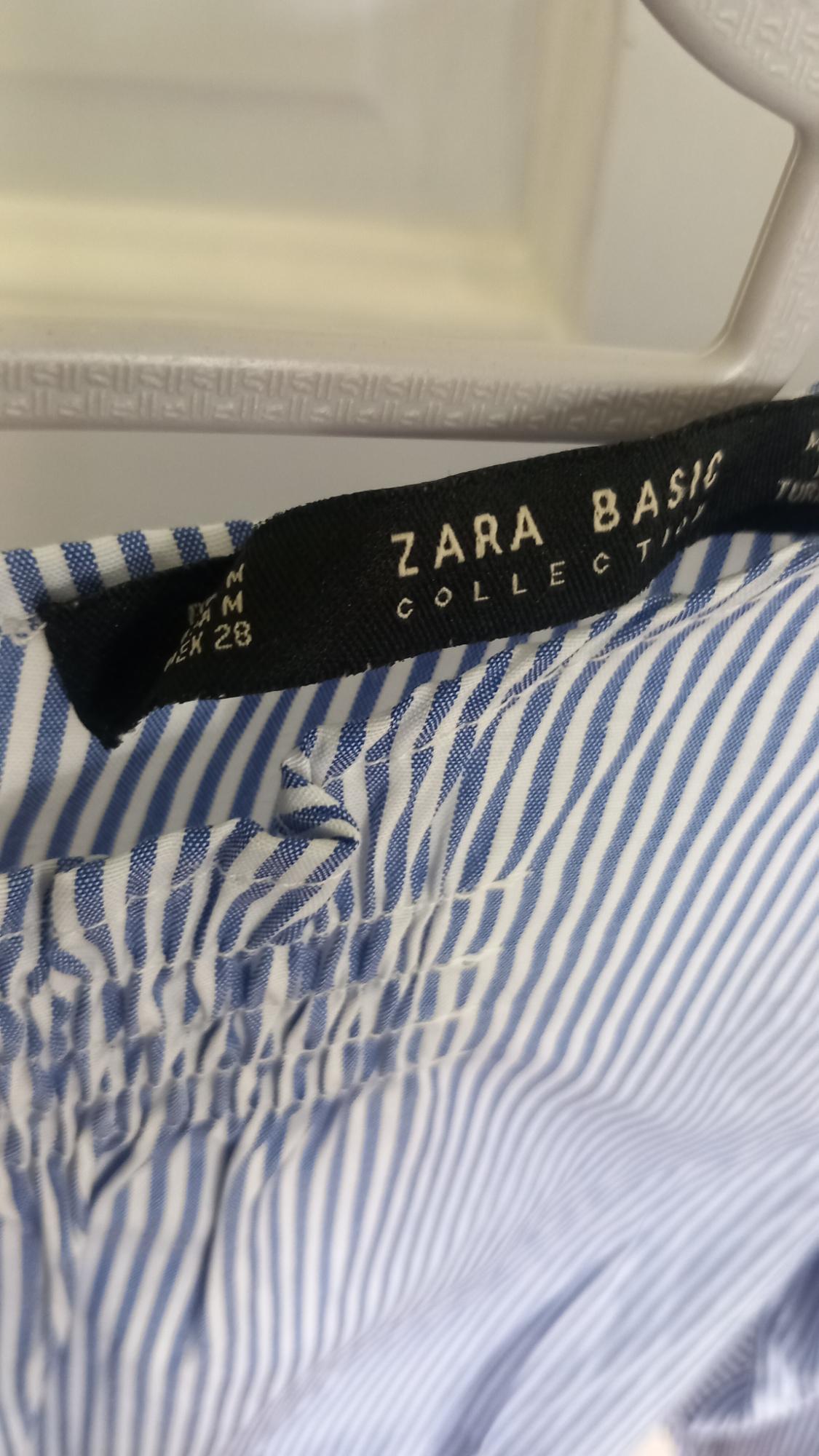 STRIPED BLUE/WHITE BLOUSE - Image 4