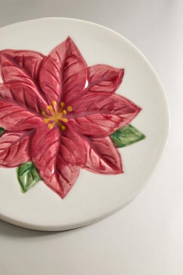 PACK OF CHRISTMAS COASTERS (PACK OF 4) - Red by Zara - Image 2