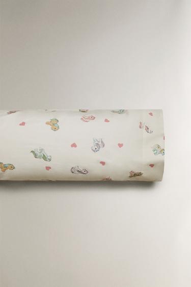 KIDS' MY LITTLE PONY© HEART PRINT PILLOWCASE - Multicoloured by Zara - Image 4