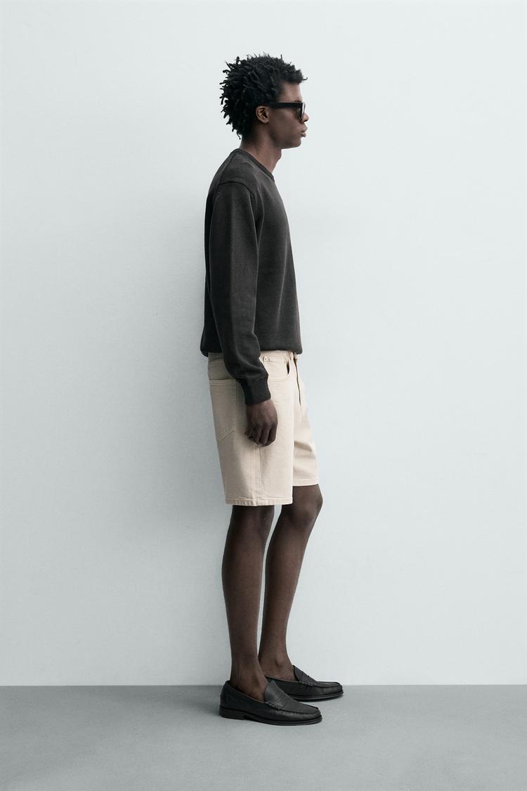 BERMUDAS DE MEZCLILLA DE AJUSTE REGULAR 4