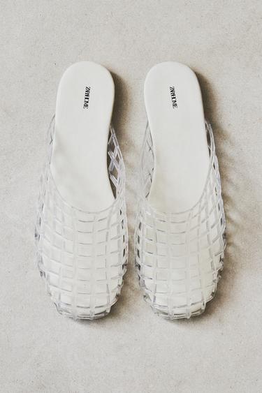 JELLY MULE SLIPPERS - White by Zara - Image 5