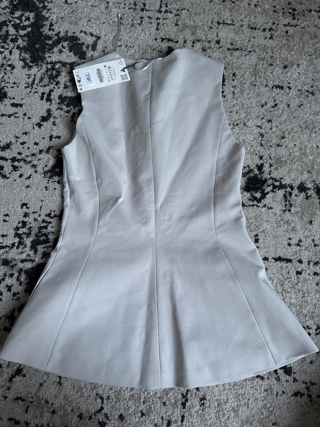 STRETCH COTTON TOP WITH POCKETS - Image 3