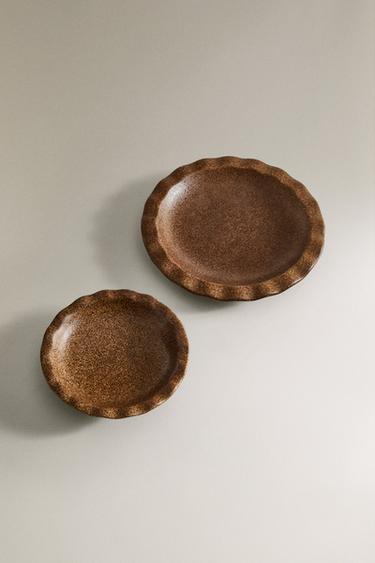 ROUND CANDLEHOLDER - Brown by Zara - Image 1
