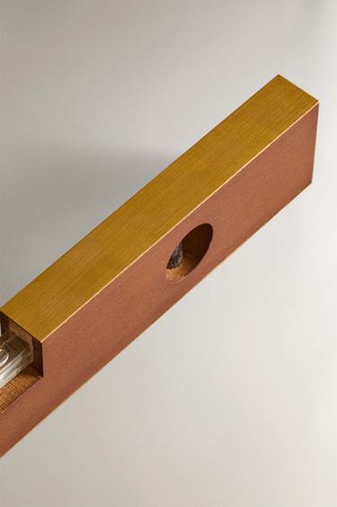 NIVEAU À BULLE BOIS DE HÊTRE MESURE - Marron de Zara - Image 1