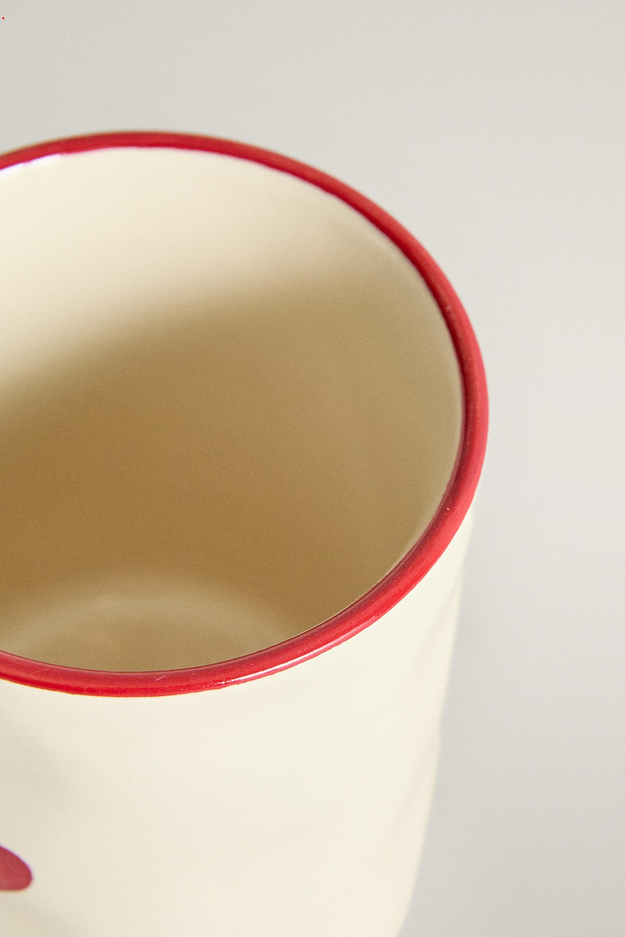 TASSE CÉRAMIQUE CŒUR NOËL