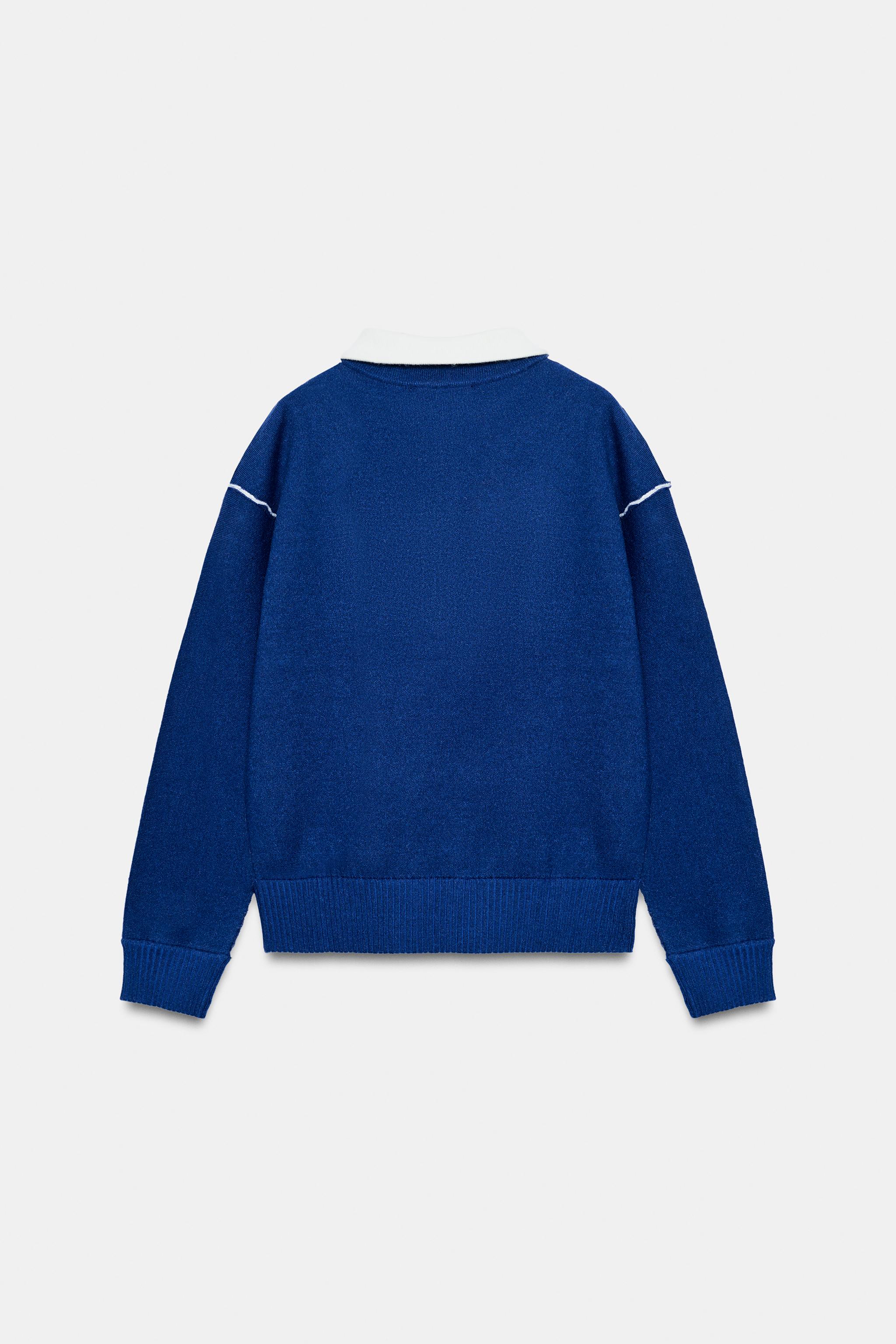COMBINED KNIT OVERSIZE JUMPER
