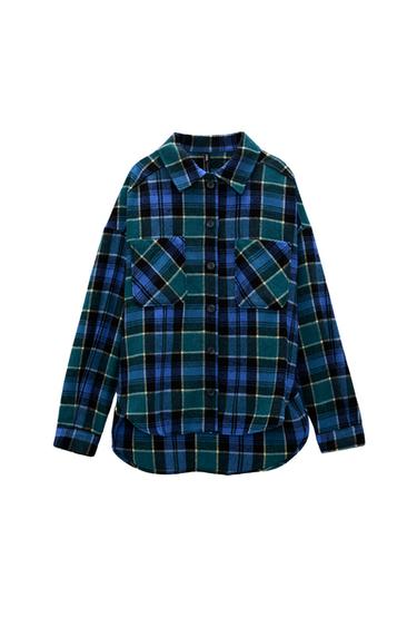 PLAID OVERSHIRT