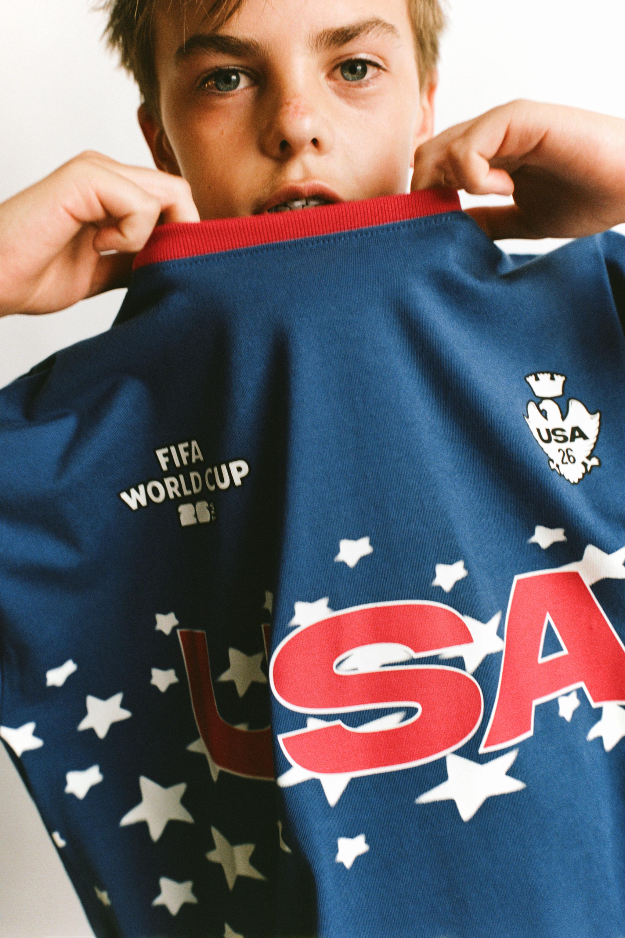 Детские футболки Zara USA FIFA WORLD CUP ™ 2026 T-SHIRT