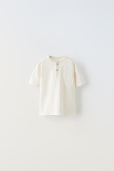 CAMISETA PANADERO - Crudo de Zara