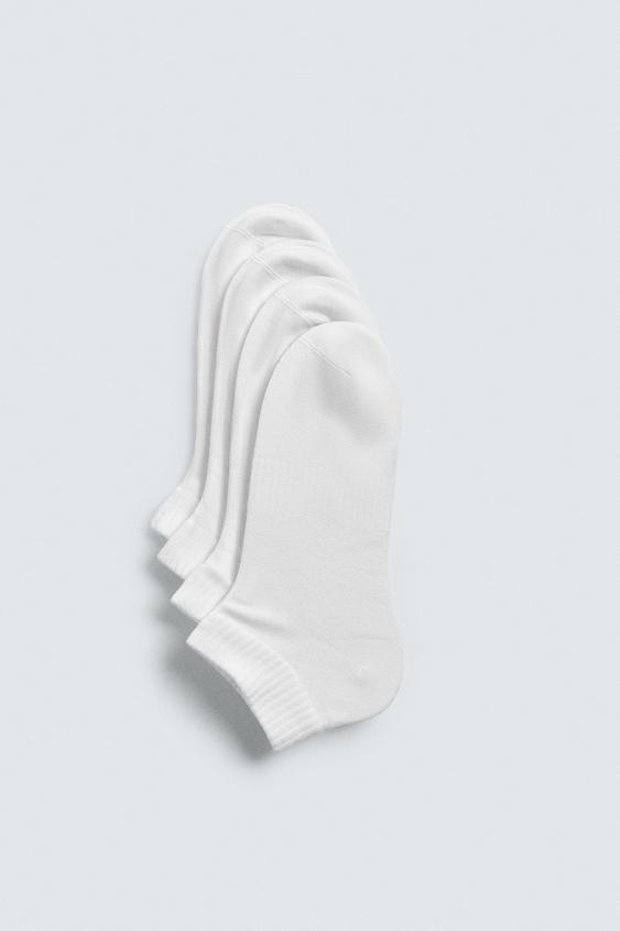 FOUR-PACK OF BASIC ANKLE SOCKS