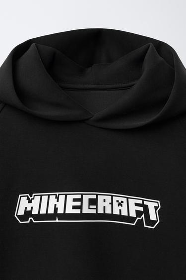SWEAT À CAPUCHE MINECRAFT © MOJANG AB. ™ - Noir de Zara - Image 2