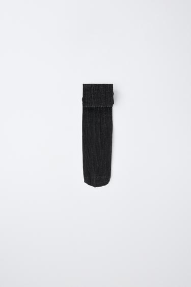MITGES MICROFIBRA BRILL DE LLAVIS - Negre de Zara