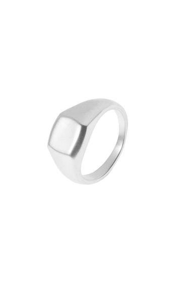 ANILLO SELLO - Plata de Zara