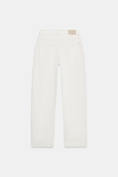 JEAN Z.03 DROIT TAILLE HAUTE LONG - Blanc de Zara - Image 6