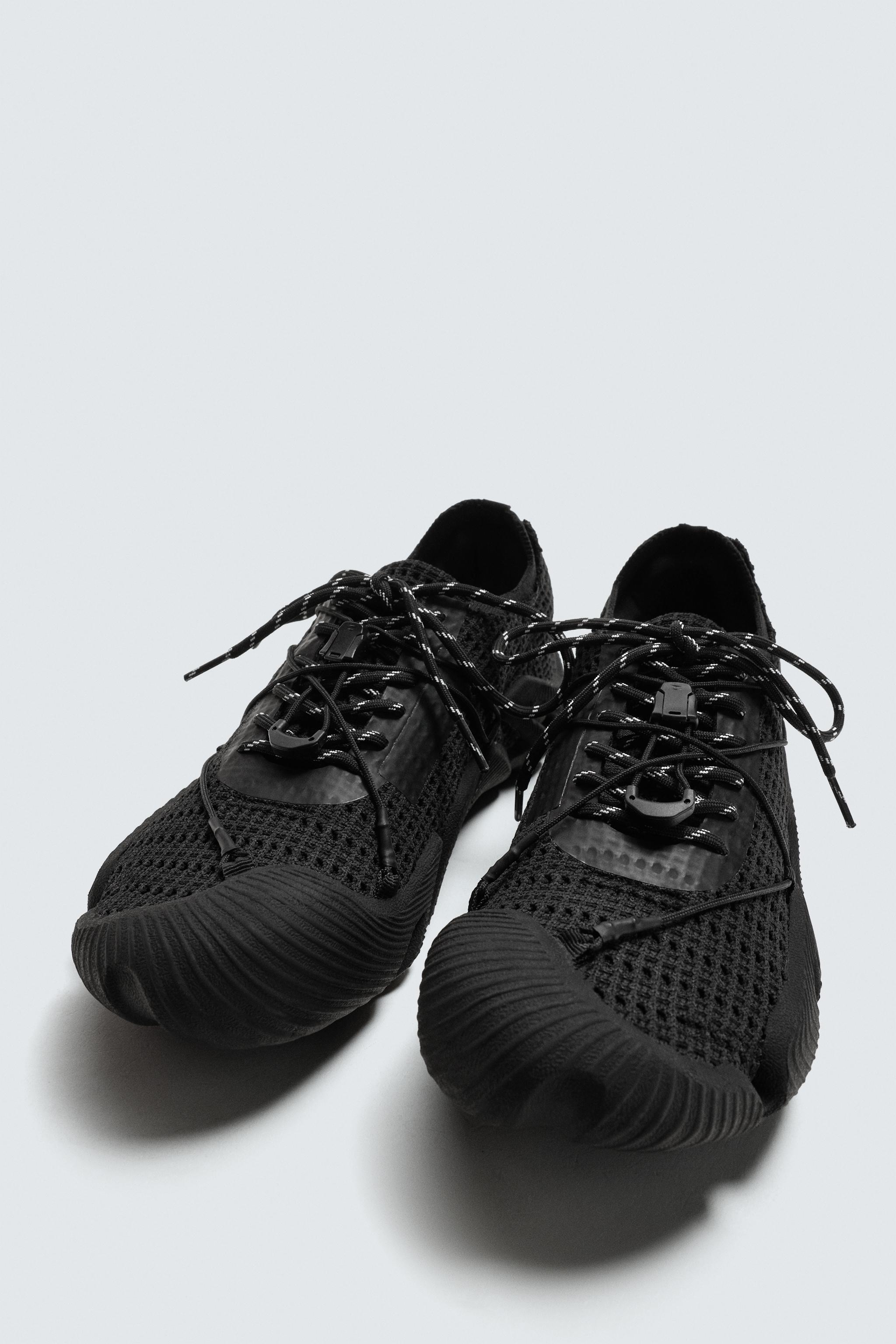 TRAINERS WITH IRREGULAR SOLE - Black | ZARA South Africa