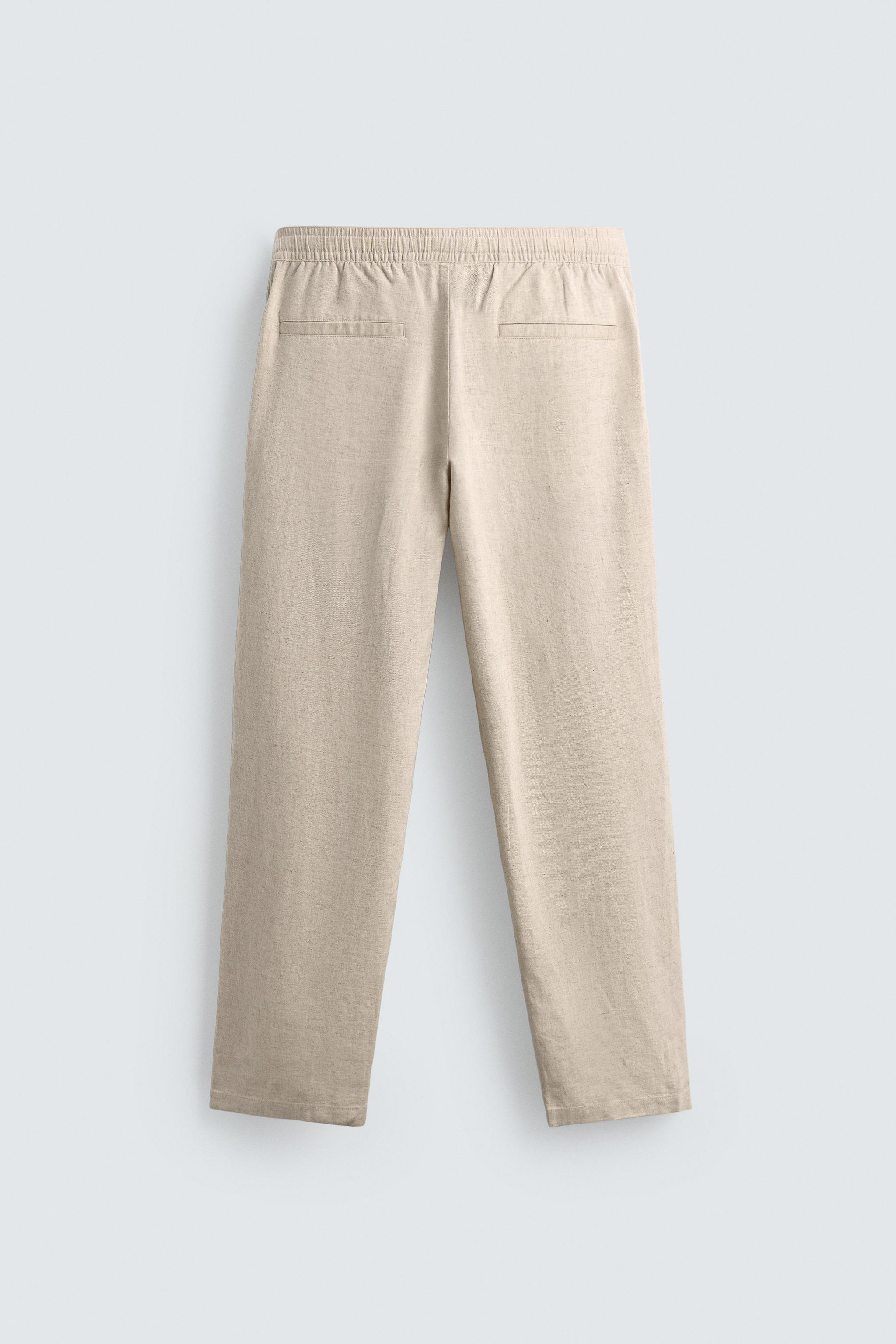PANTALON RELAXED FIT COTON - LIN