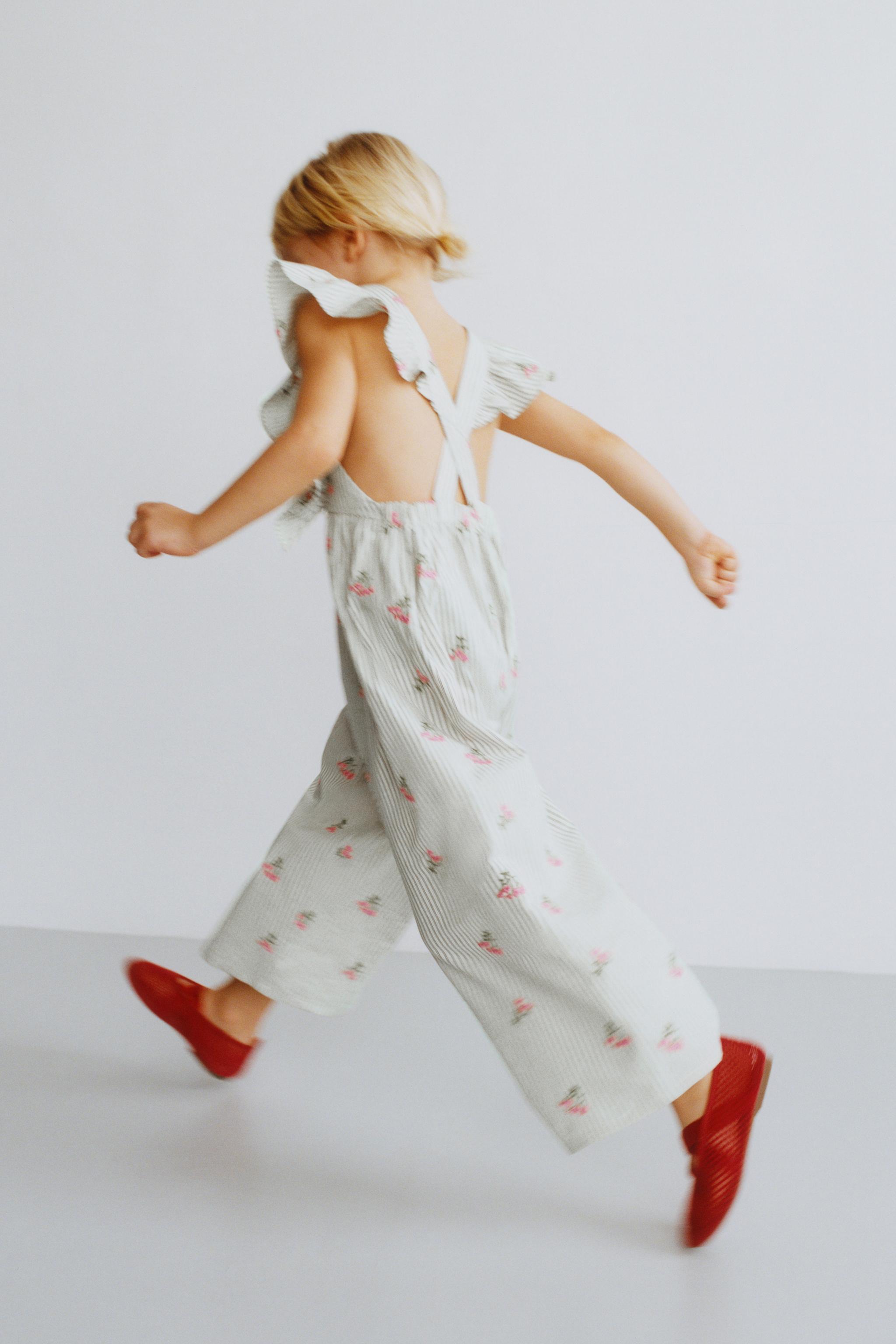 embroidered jumpsuit dress zara Zara embroidered jumpsuit