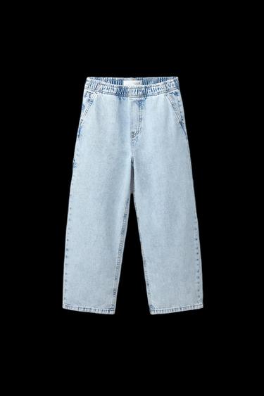 JEANS RELAXED BALLOON - Hellblau von Zara