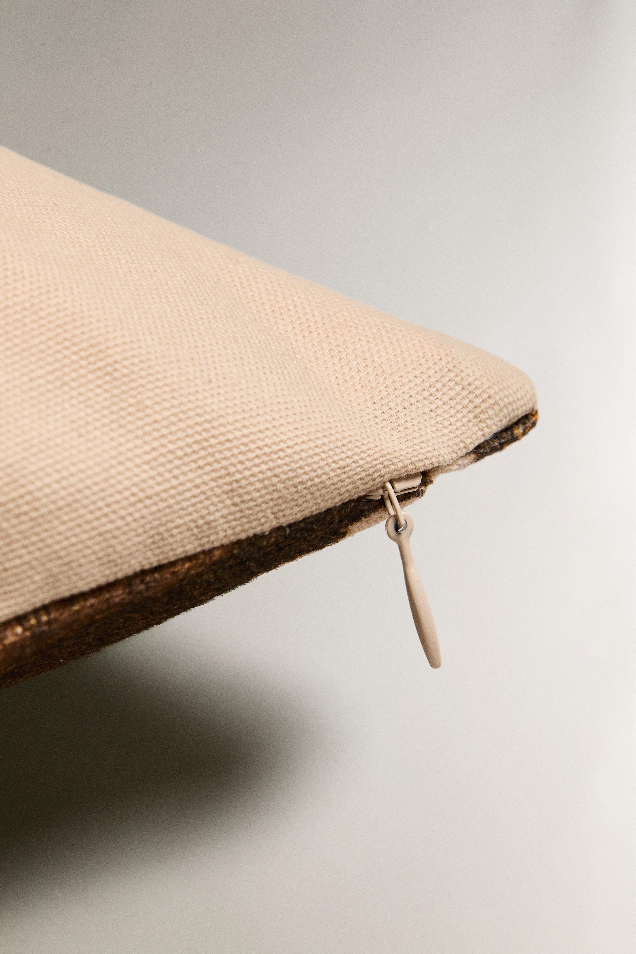 HOUSSE DE COUSSIN IMPRIMÉ FLEURI