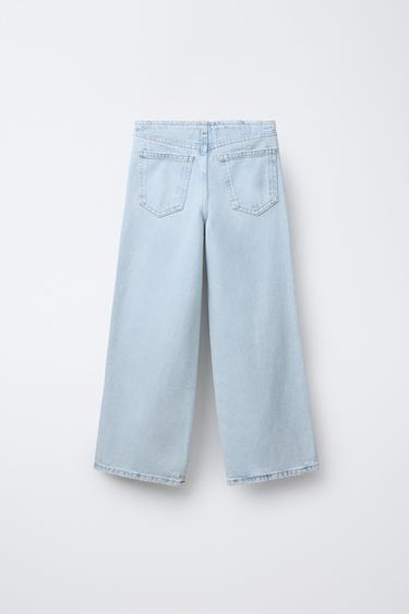 JEAN WIDE LEG - Bleu clair de Zara - Image 1